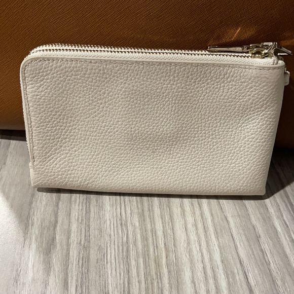 White coach double zip wallet - Picture 2 of 4